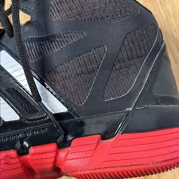 adidas Black and Red Men's Shoes - Picture 10 of 12